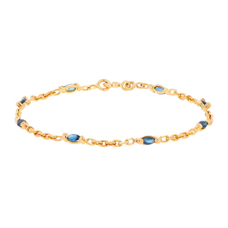 Bracelet sapphires 0.96...