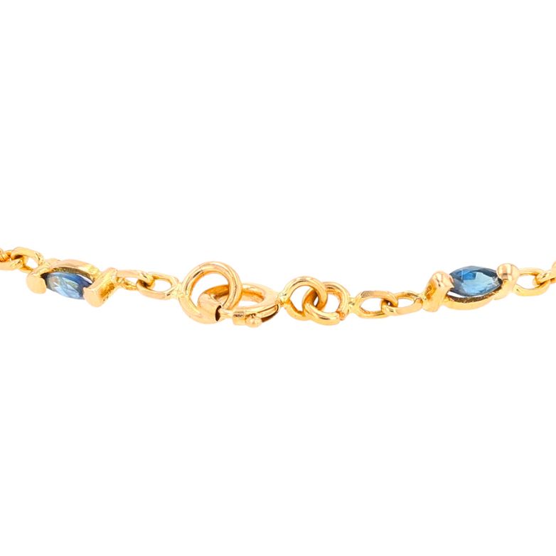 Bracelet sapphires 0.96...