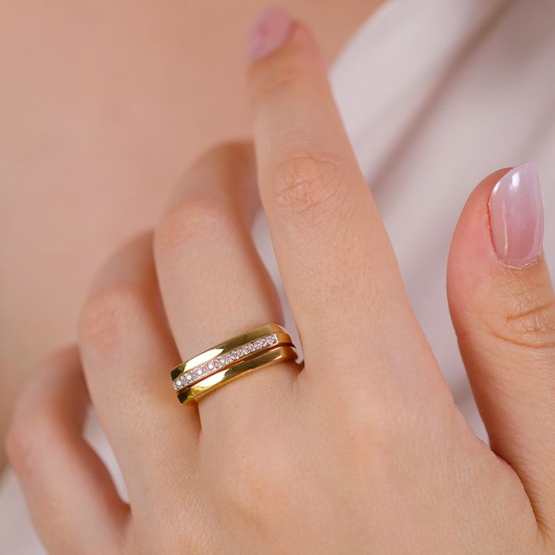 Diamond ring 0.09 carat...