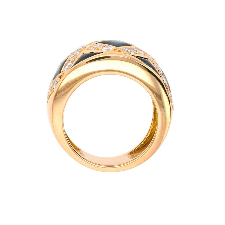 Vintage ring sapphires 3.54...