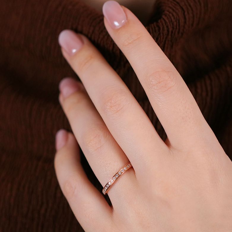 Diamond wedding band 0.35...