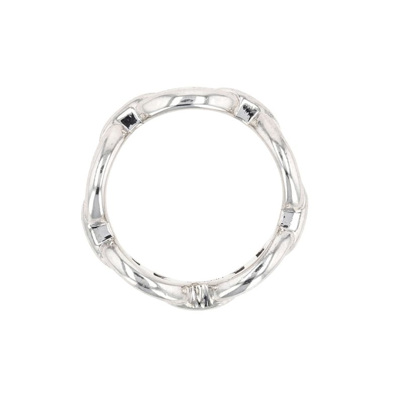 Ring HERMÈS Silver anchor...