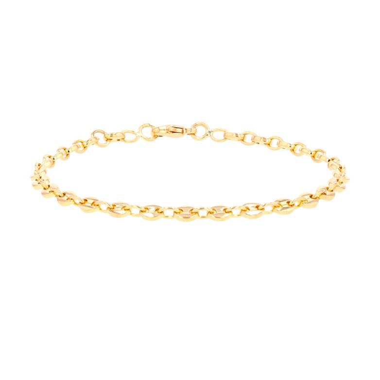Yellow gold coffee bean...