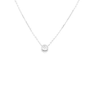 Diamond necklace 0.23 carat...