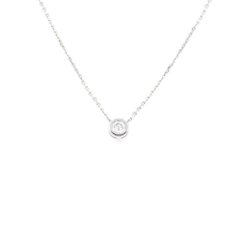 Diamond necklace 0.23 carat...