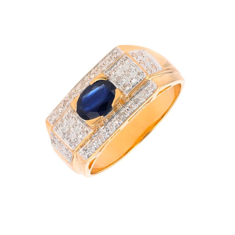 Ring sapphire 0.72 carat...