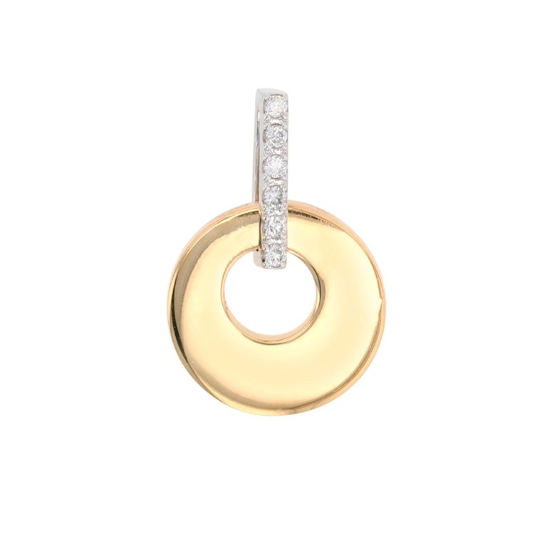 Diamond pendant 0.09 carat...