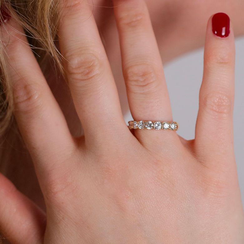 Diamond wedding band 1.13...