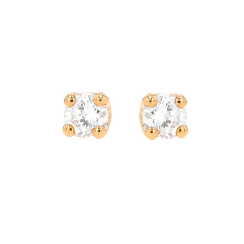 0.21 carat diamond earrings...