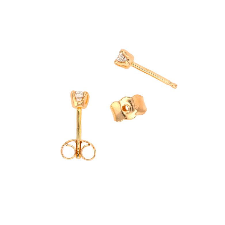0.21 carat diamond earrings...
