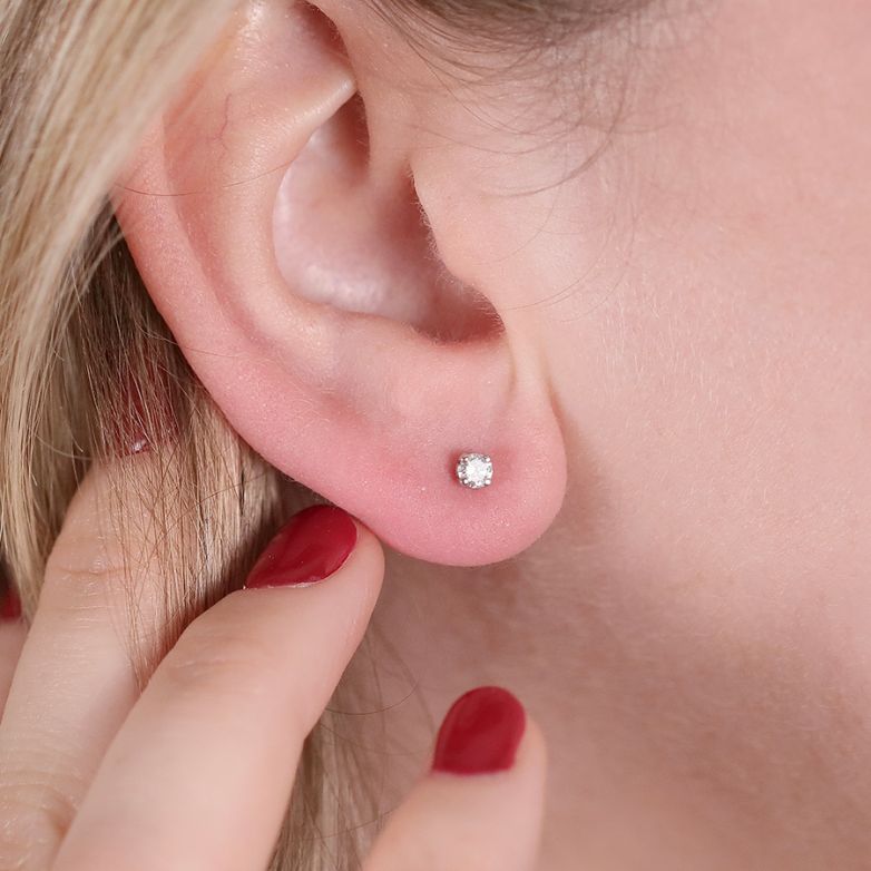Earrings diamonds 0.20...