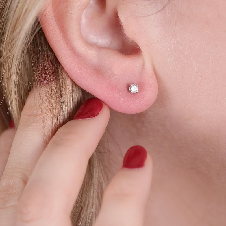 0.20 carat diamond earrings...