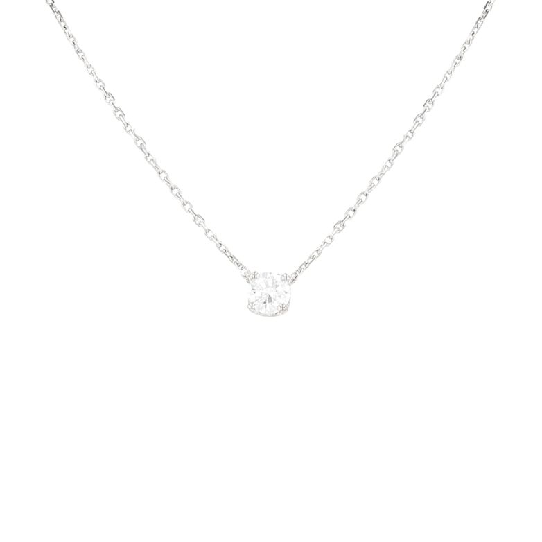 Diamond necklace 0.29 carat...