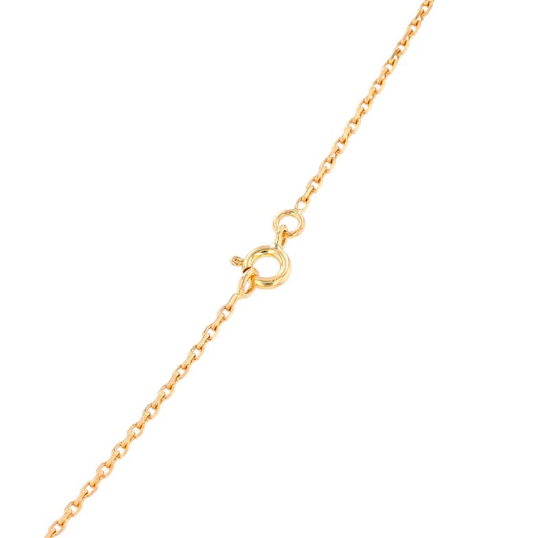 Yellow gold forçat chain 3.81g