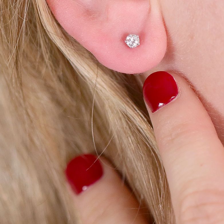 Earrings diamonds 0.24...