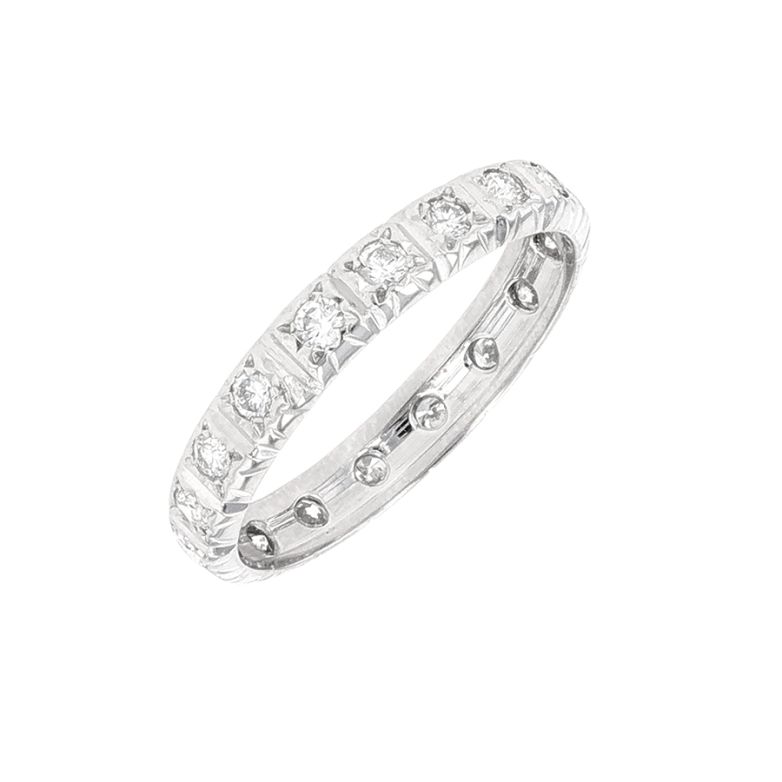 Wedding band full diamond...