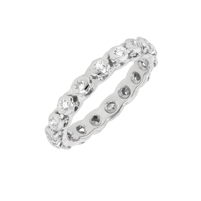 Wedding band full diamond...