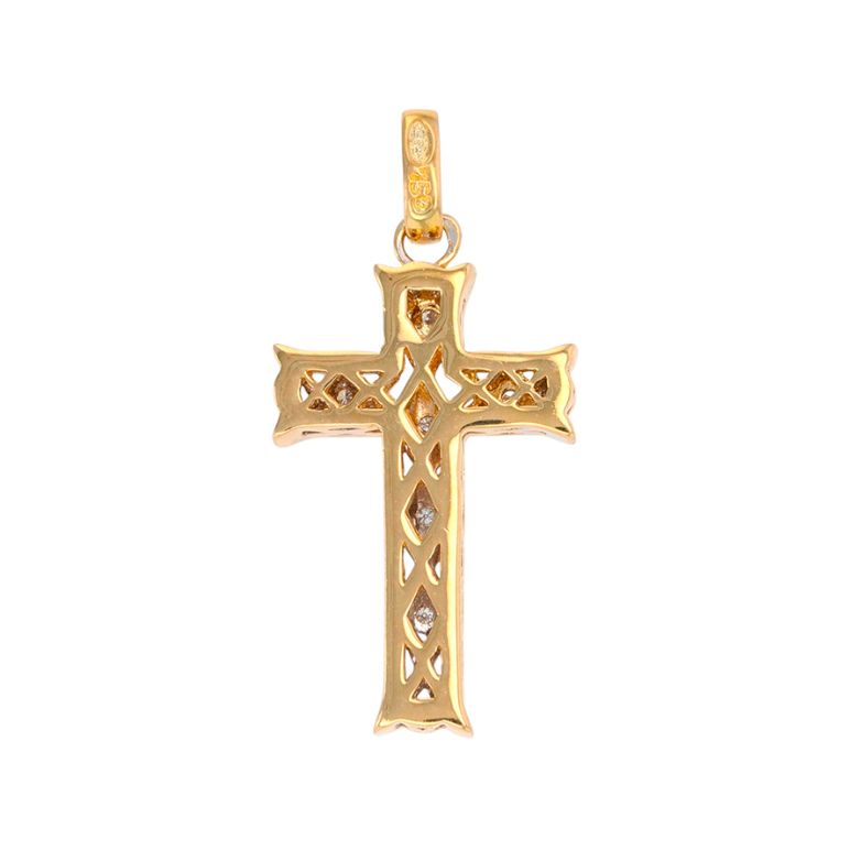 Vintage cross 0.03 carat...