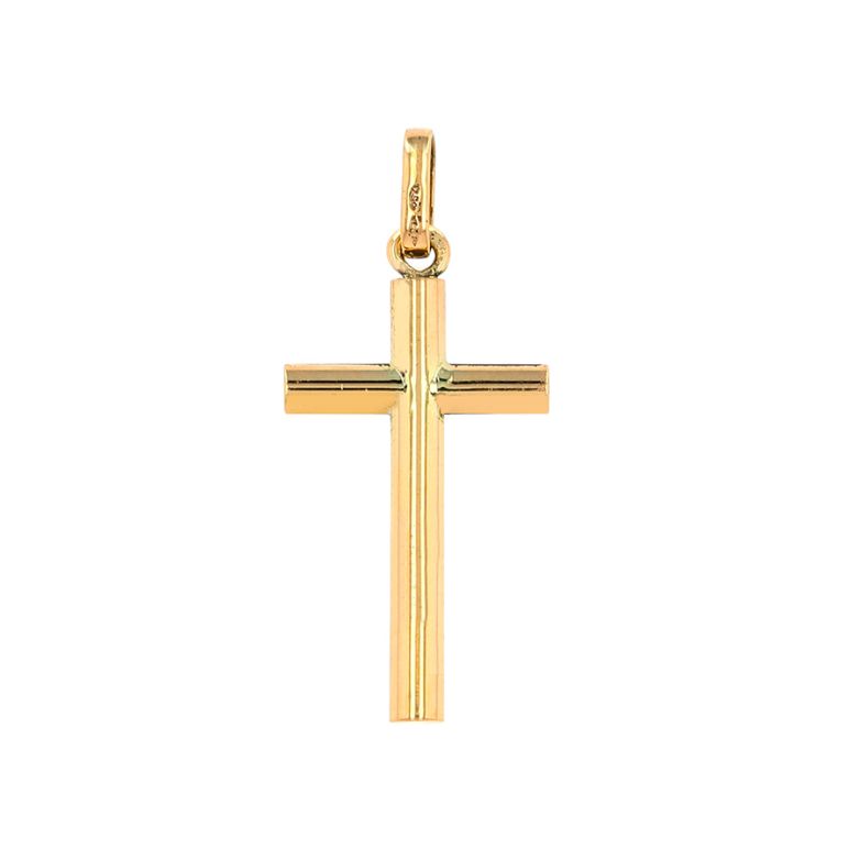 Yellow gold cross 2.30g
