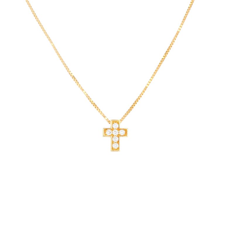 Cross necklace diamonds...