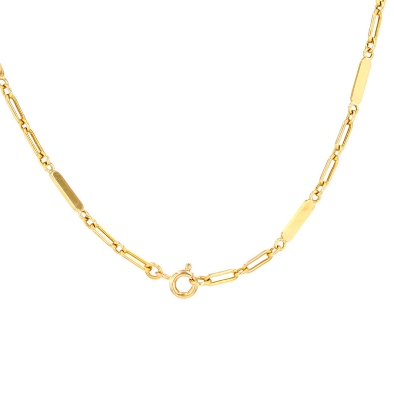 Fancy chain link yellow...