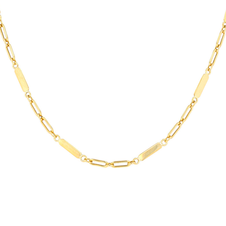 Fancy chain link yellow...