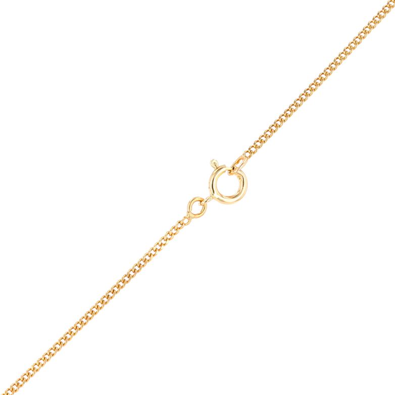 2.88g yellow gold curb chain