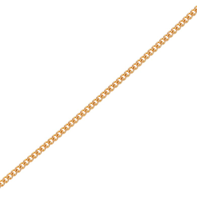 Yellow gold curb chain 4.86g