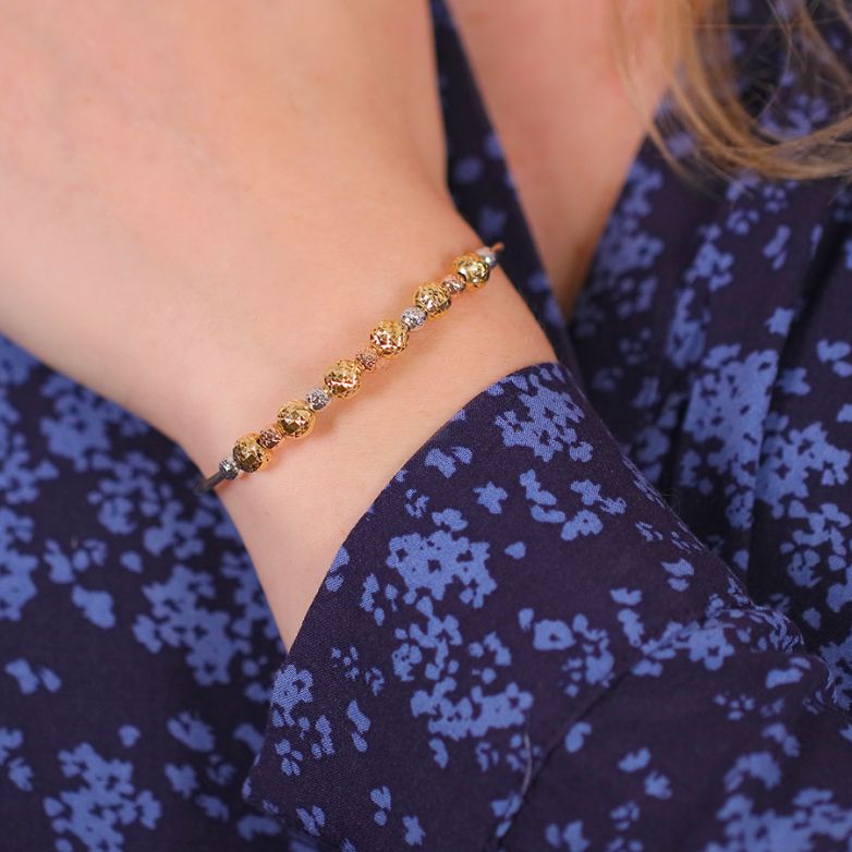 Yellow, pink and white gold...