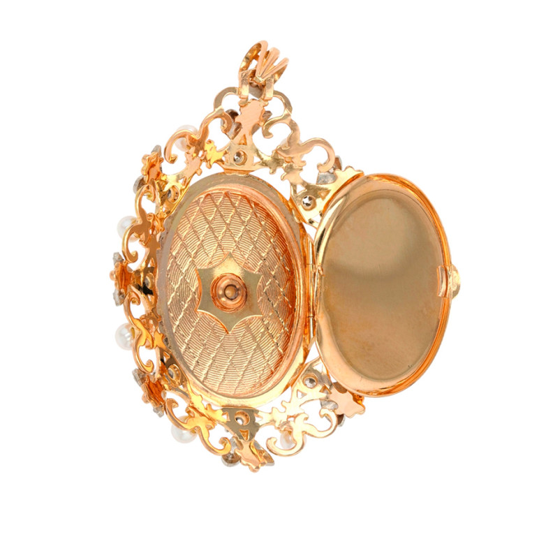 Vintage cassolette pendant...