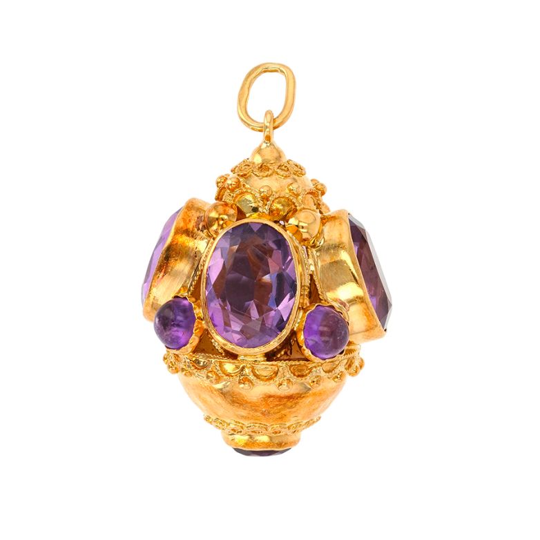 Vintage amethyst pendant...