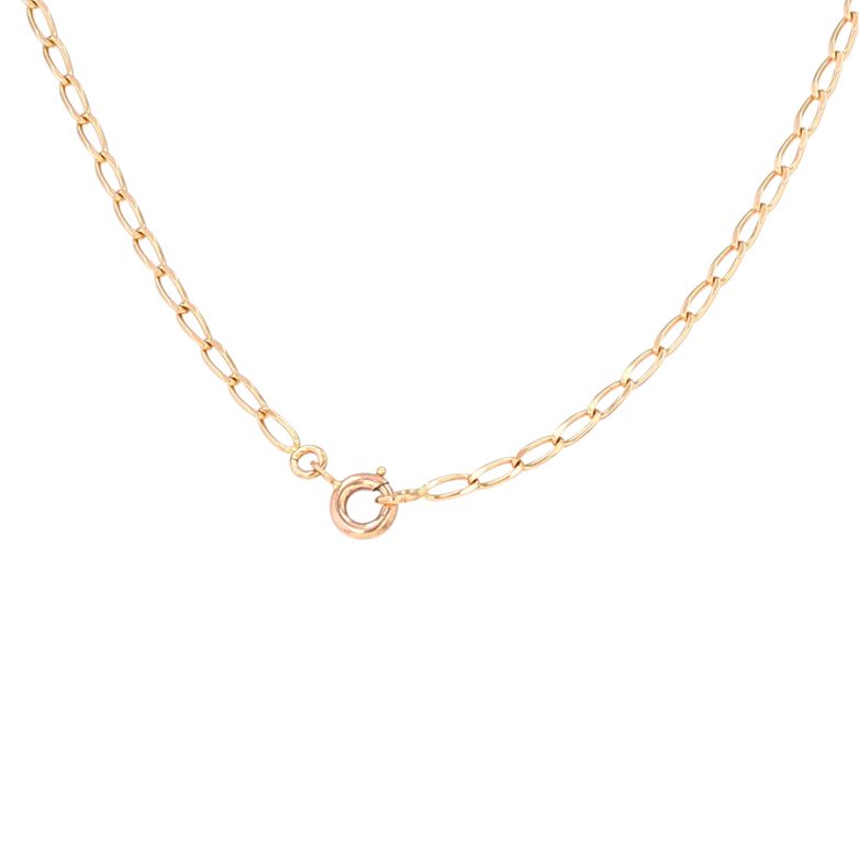 Yellow gold horse chain 4.28g