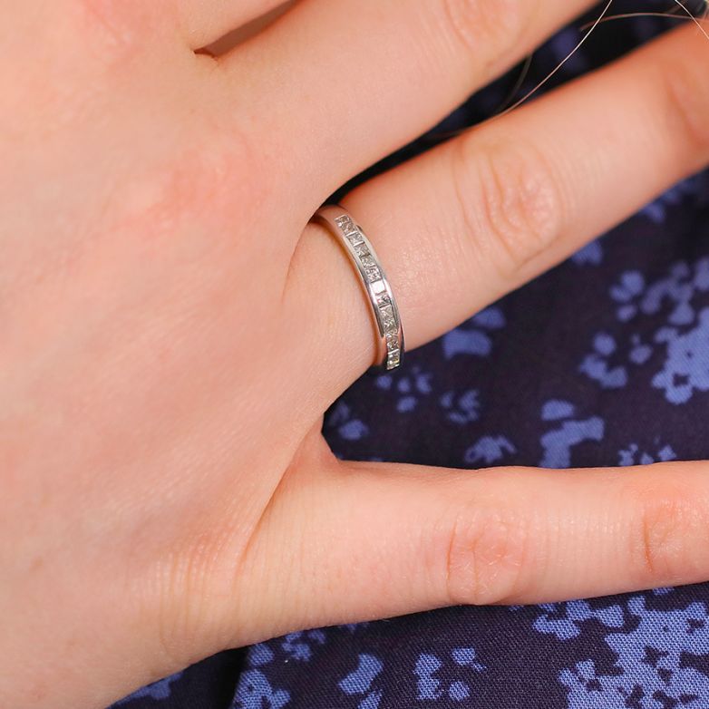 Diamond wedding band 0.14...