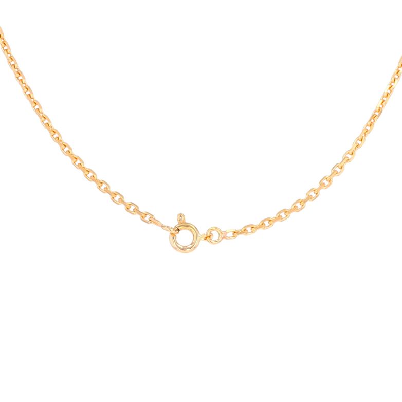 Yellow gold forçat chain 7.43g
