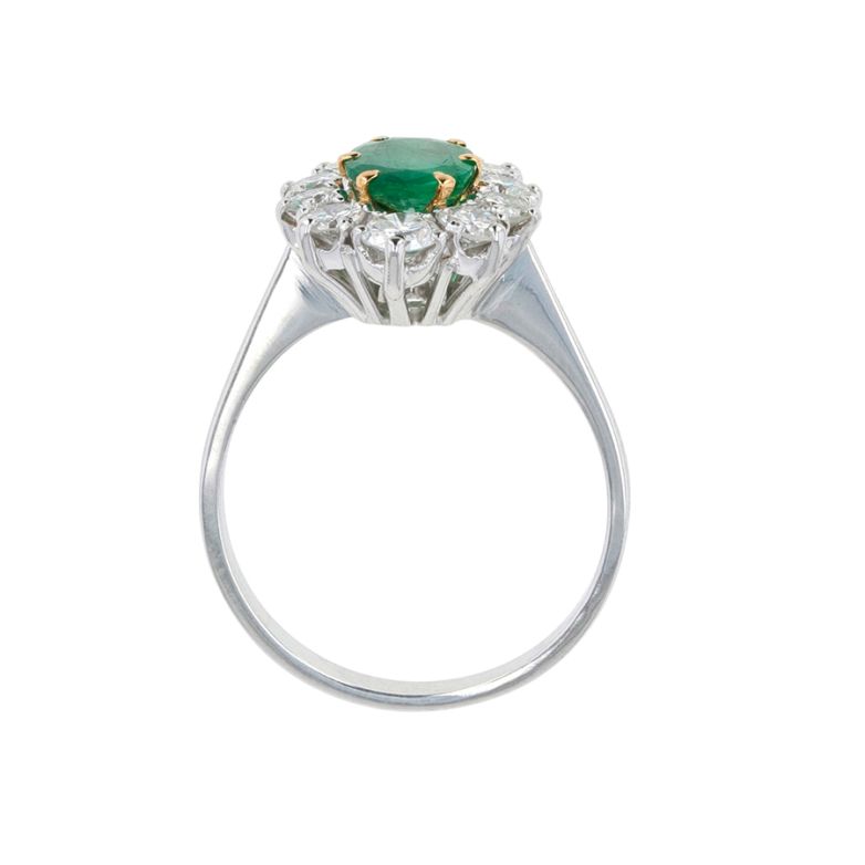 Emerald daisy ring 0.51...