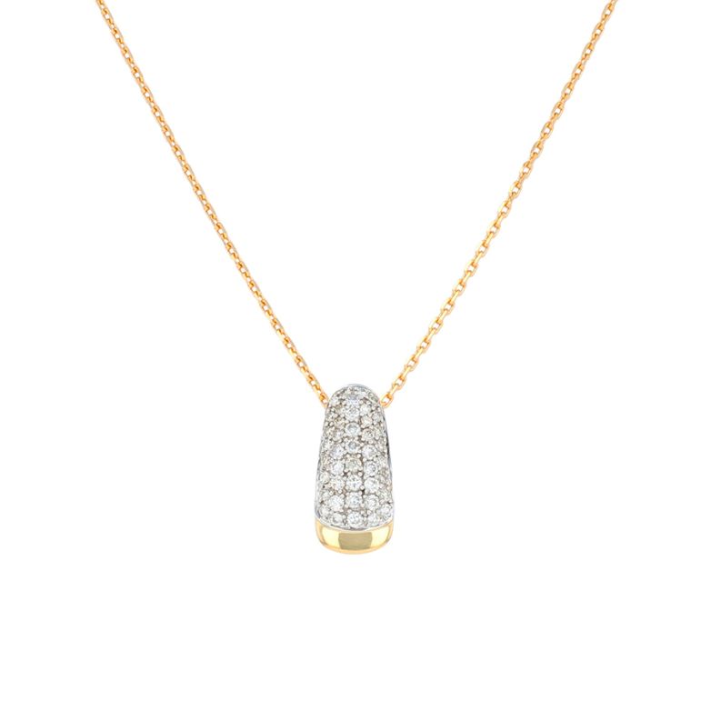 Necklace diamonds 0.38...