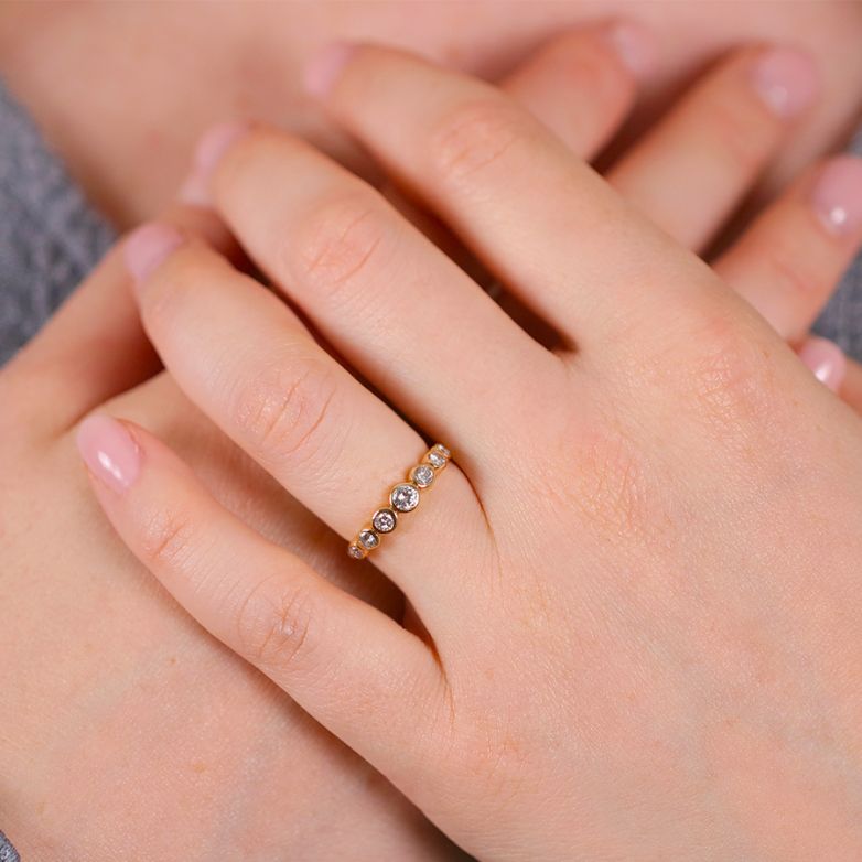 Diamond wedding band 0.51...