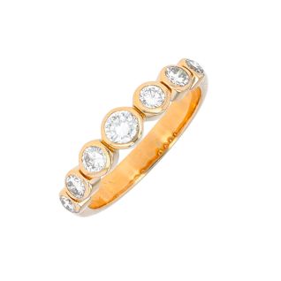 Diamond wedding band 0.51...