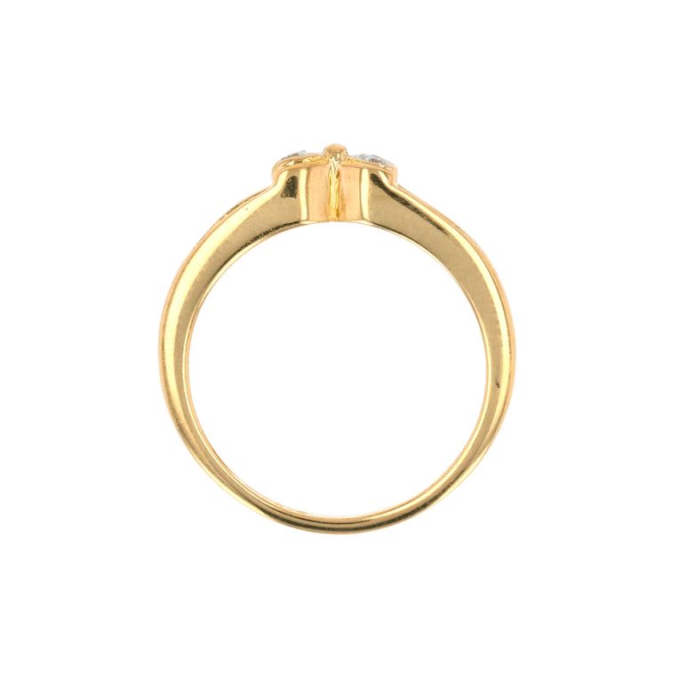 Ring emeralds 0.12 carat...