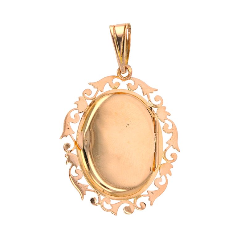 Vintage cassolette onyx and...