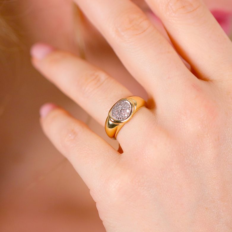 Diamond ring 0.19 carat...