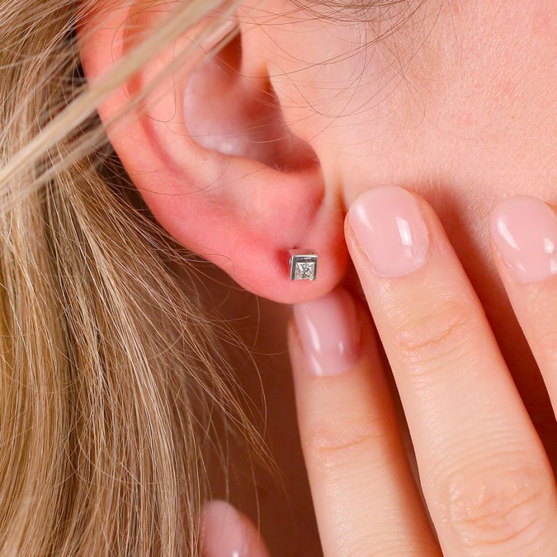 Earrings diamonds 0.26...