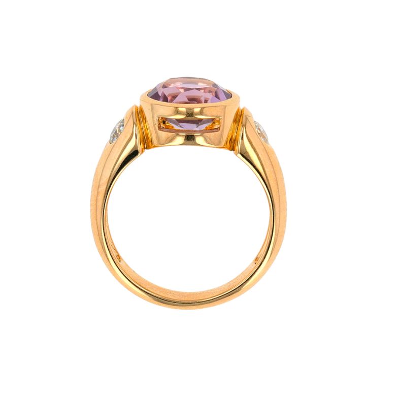 2.50 carat amethyst ring...