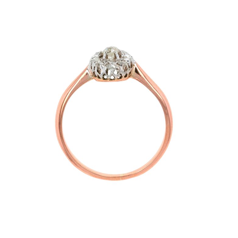 Antique ring diamonds 0.14...