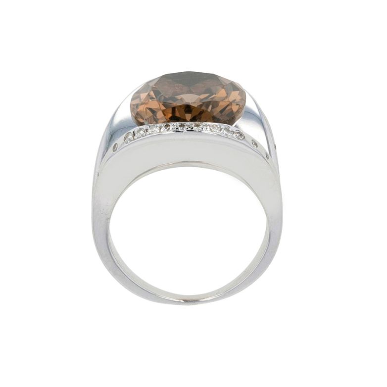 Ring smoky quartz 10.37...