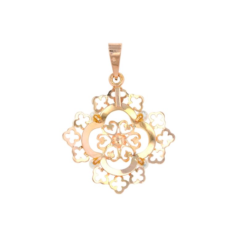 Vintage yellow gold...