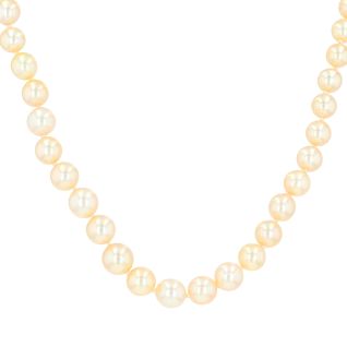 Necklace of cultured pearls...