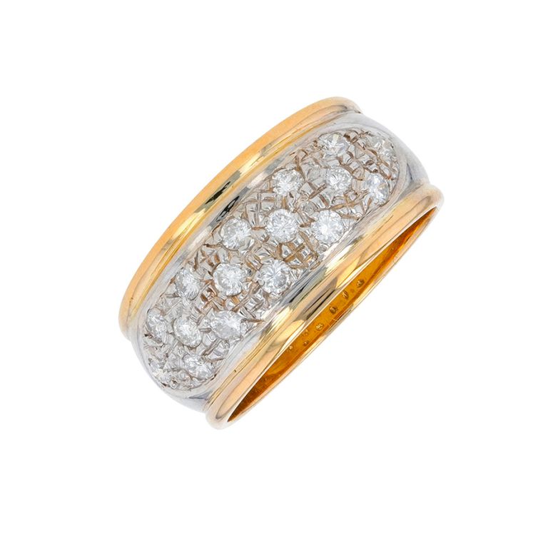 Vintage diamond ring 0.32...