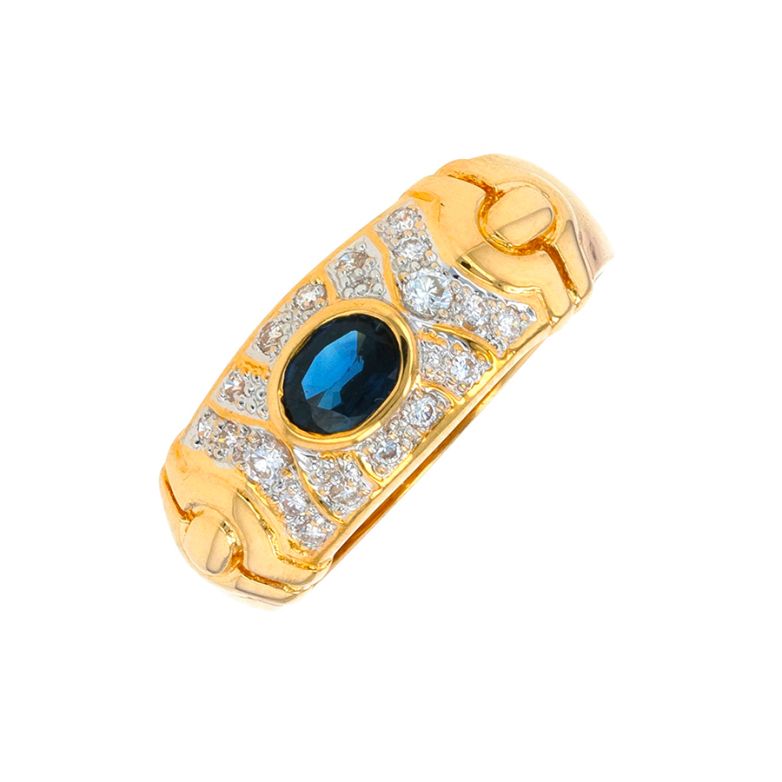 Ring sapphire 0.34 carat...