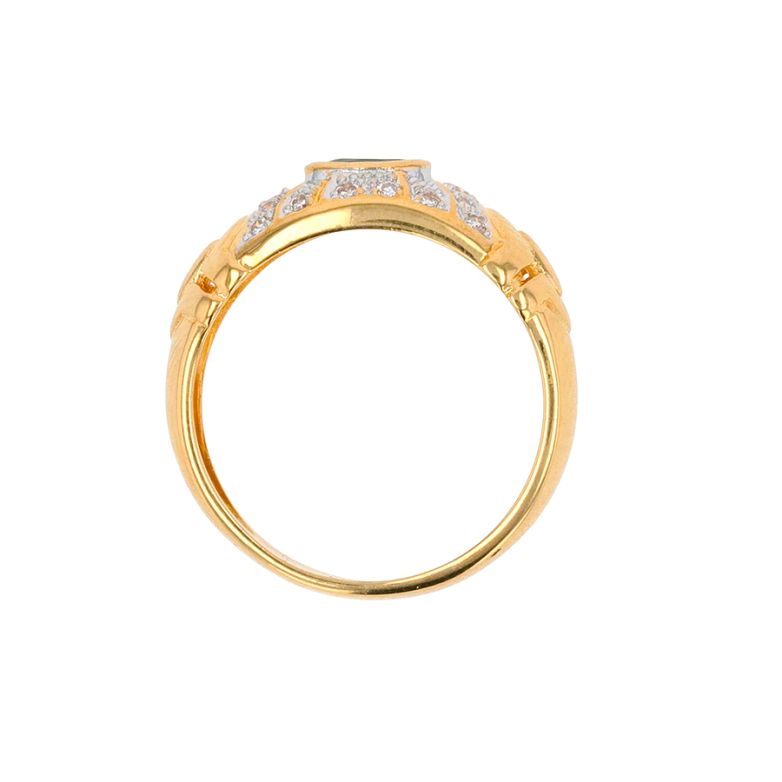 Ring sapphire 0.34 carat...